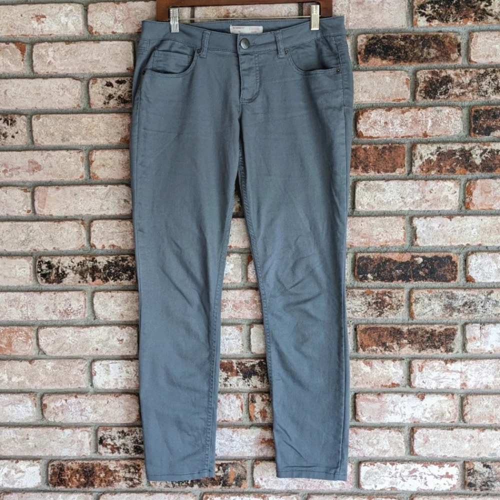 🩶 No Boundaries Skinny Jeans Grey Gray Charcoal 13 Juniors 12 Women